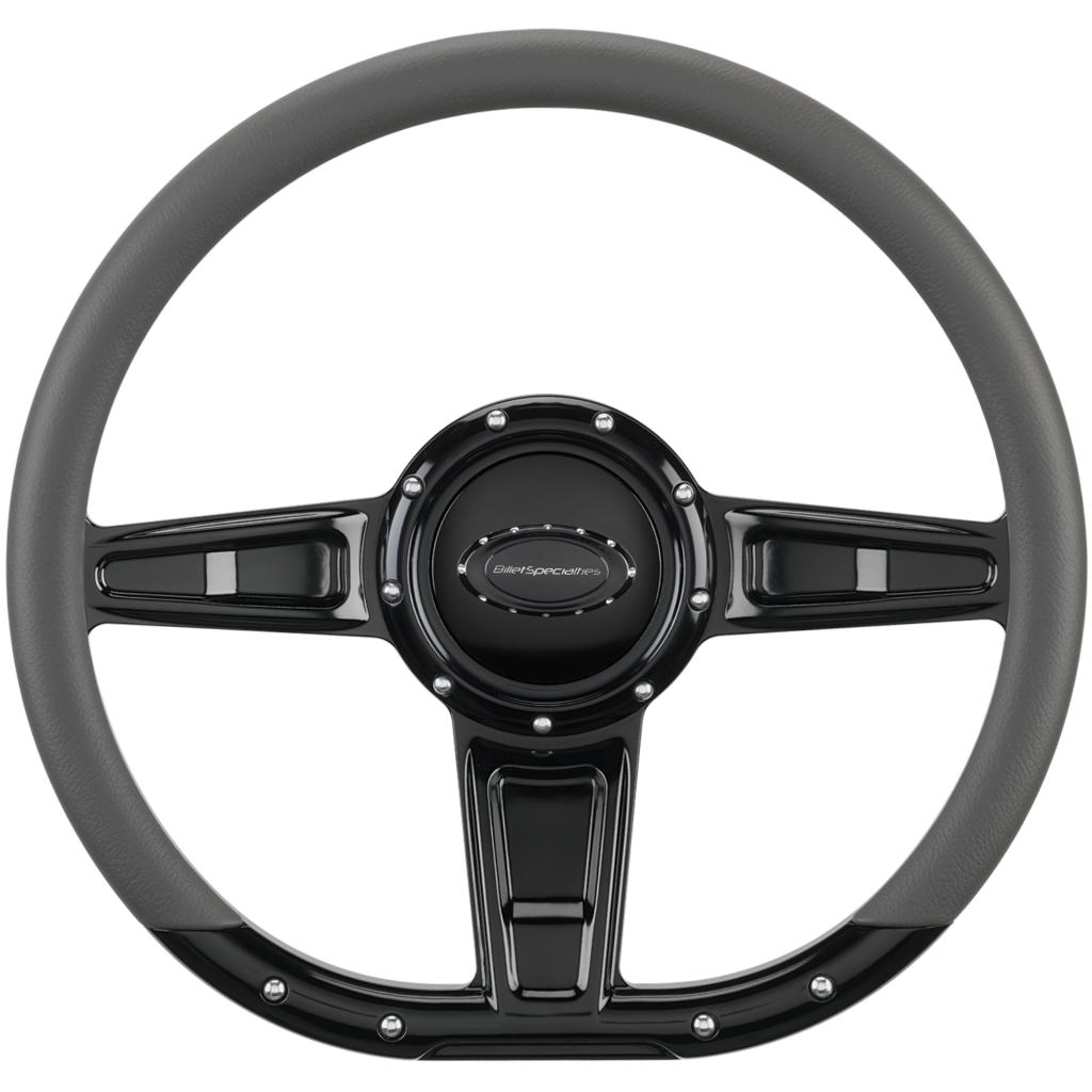 Camber Black Anodized Steering Wheel