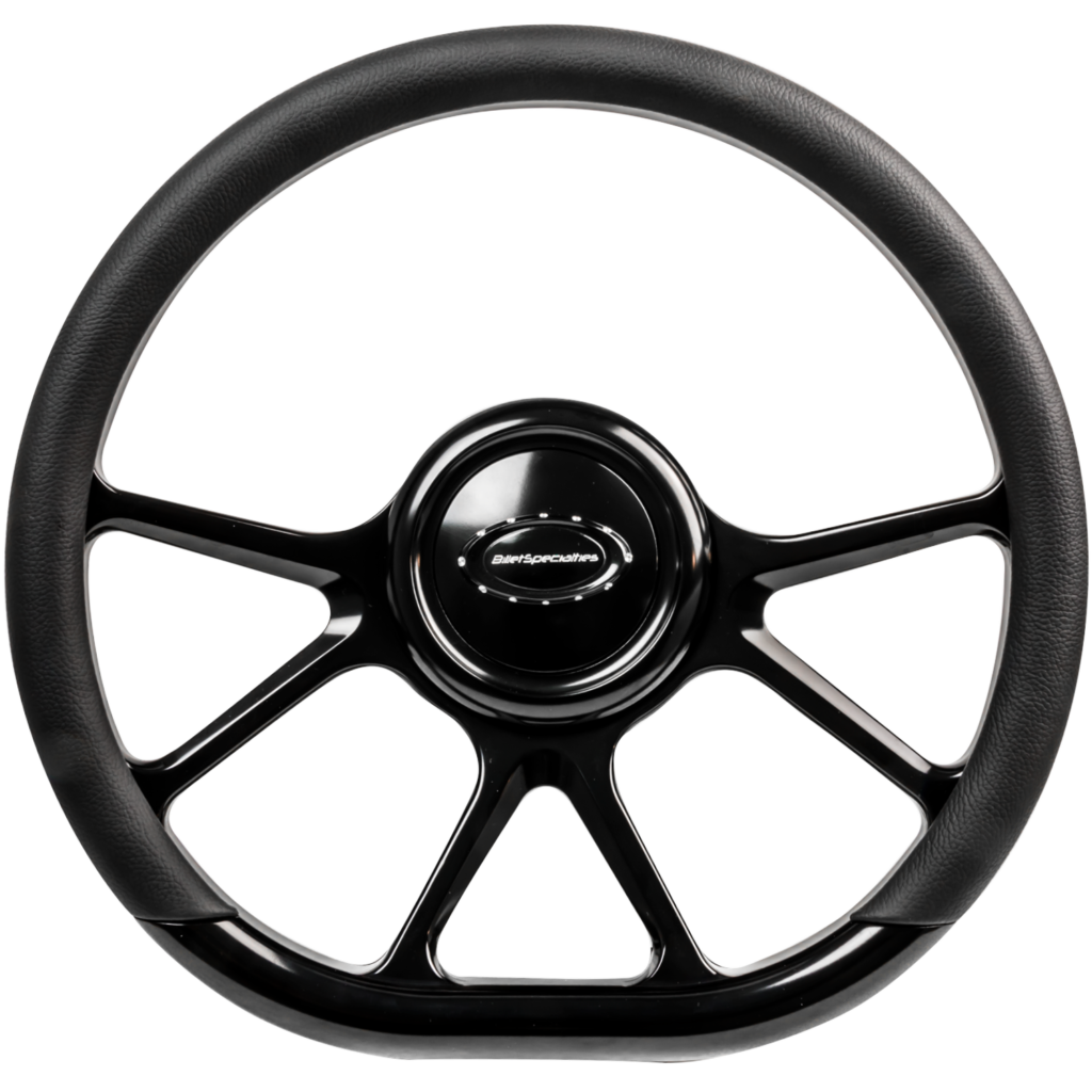 Prism Black Anodized Steering Wheel