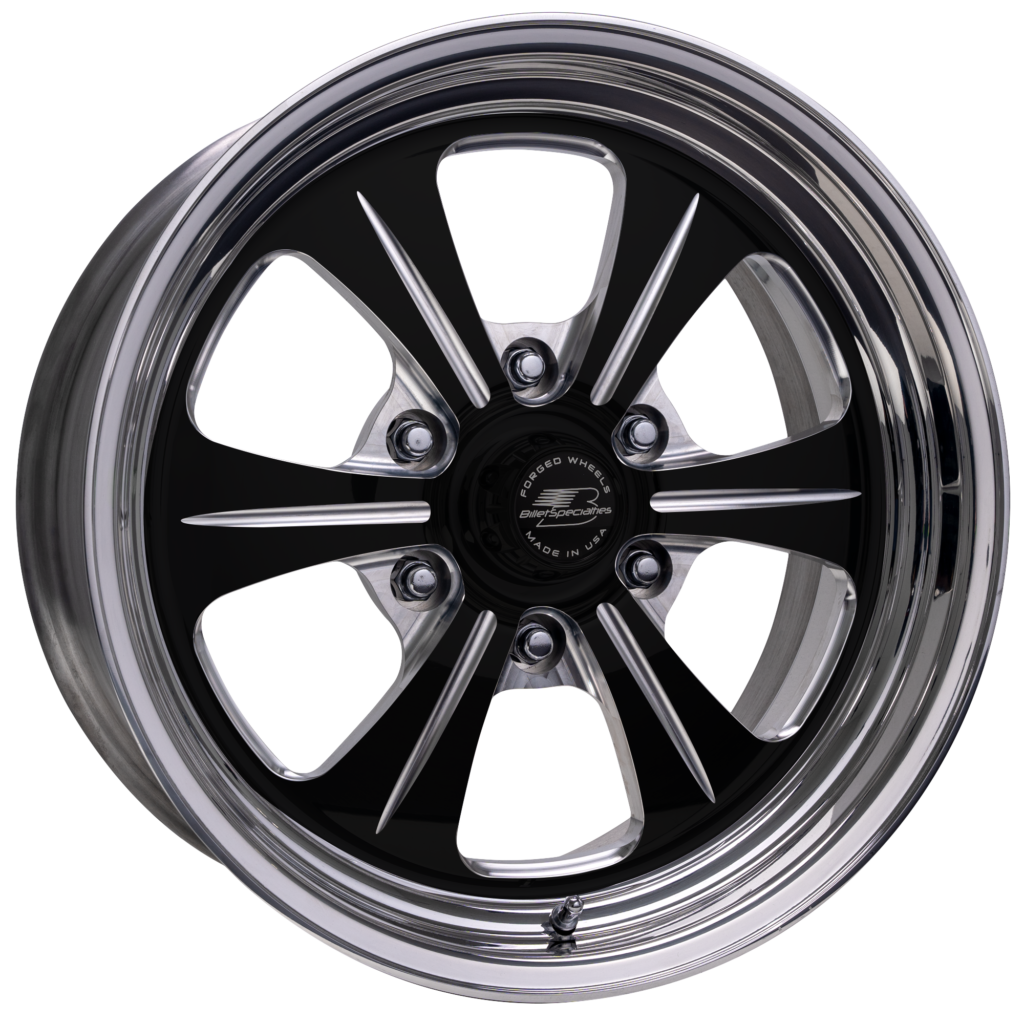 fineline 6 lug black