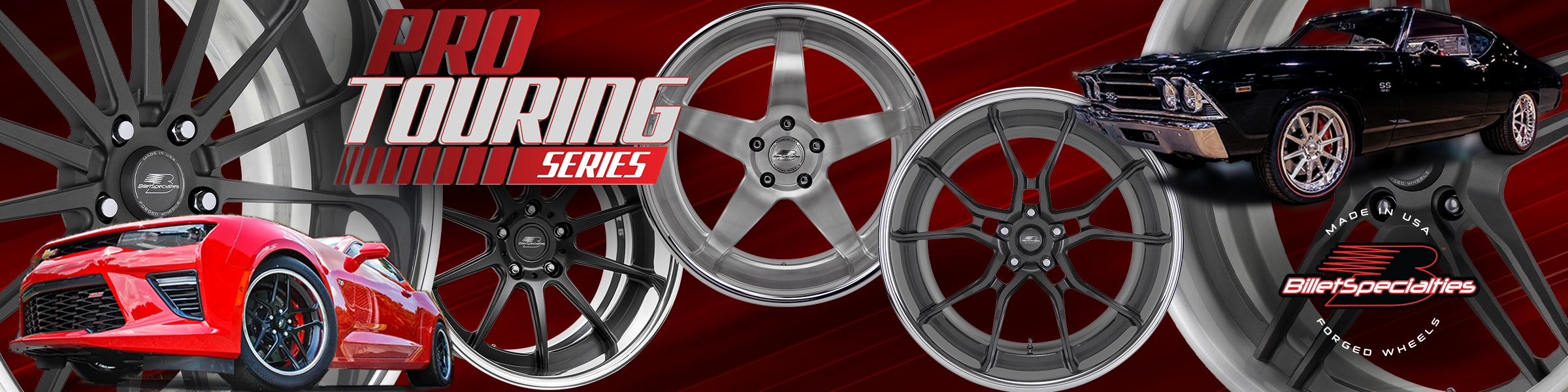 billet wheels - pro touring series wheels